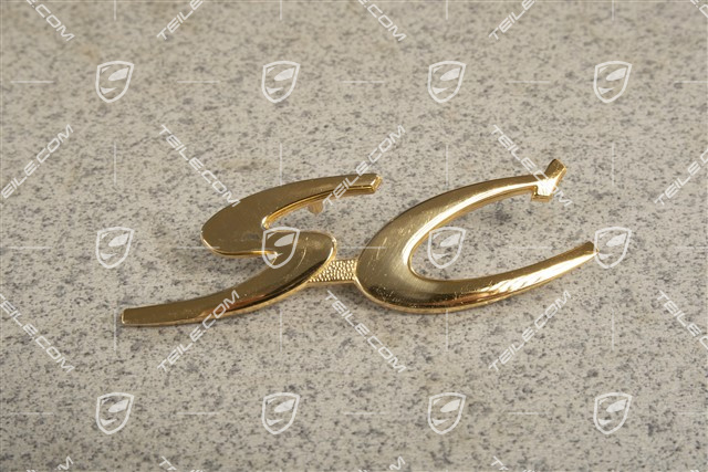 "SC" logo, Gold plated