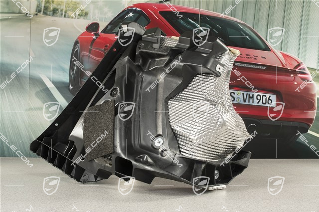 Retaining frame, incl. heat shield, GT3 / Speedster, R