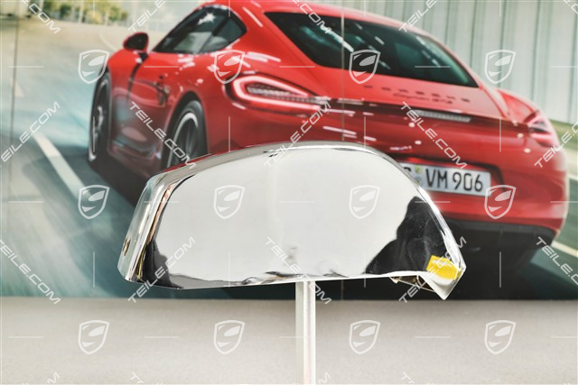 Rear bumper, Black horn, L=R