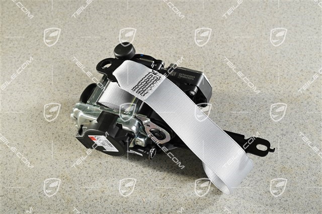 Convertible, Seat belt, front, Silver, L