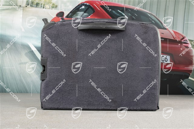 Back seat backrest, Rear, Leatherette, Metropole blue, Coupe, L