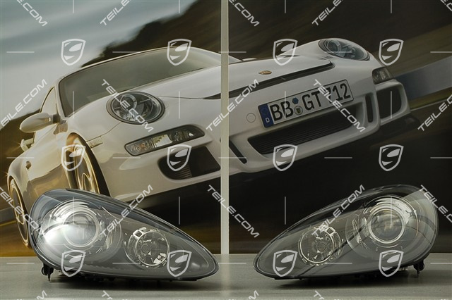 Xenon headlights, aut. dynamic headlight height adjustment, SportDesign Package, BLACK inside panel, set (L+R)