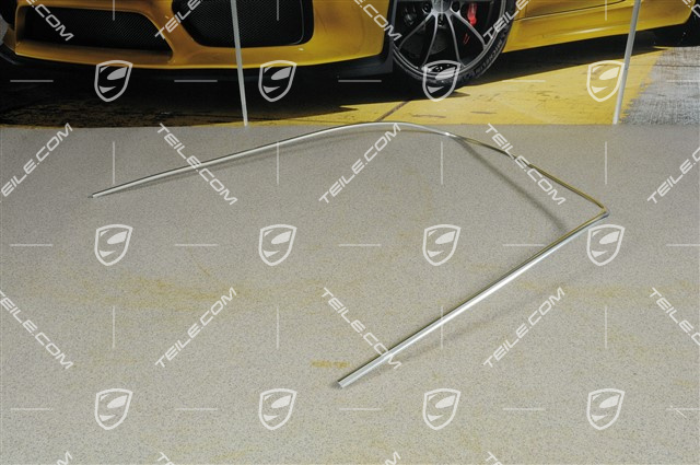 Trim frame-half, front glas, R Trim frame-half, front glas, R
