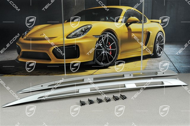 Roof rail set (L+R), silver Roof rail set (L+R), silver