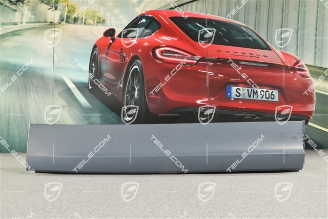 Rear door cover / molding, Turbo / GTS, R