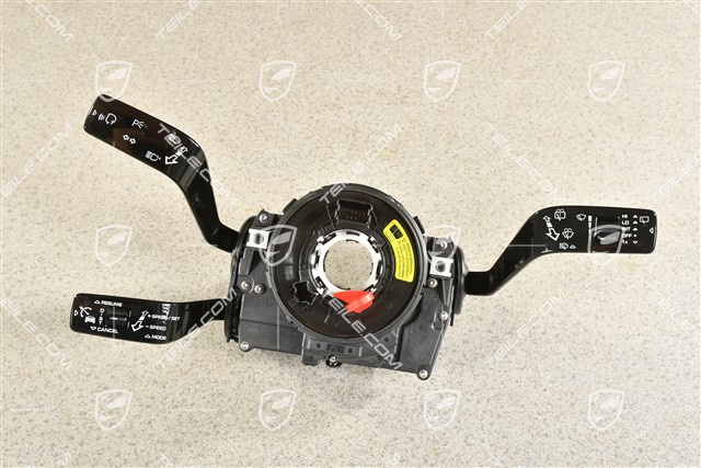 Steering column stalk switch, ACC High / headlight cleaning system / with rear wiper / 3-spoke multifunction steering wheel
