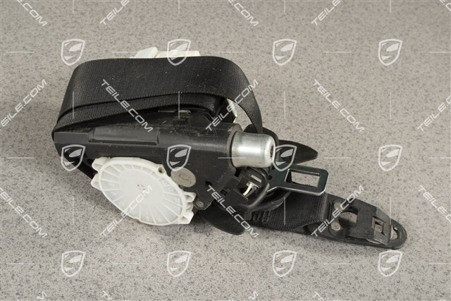 Sicherheitsgurt, schwarz, Front, L