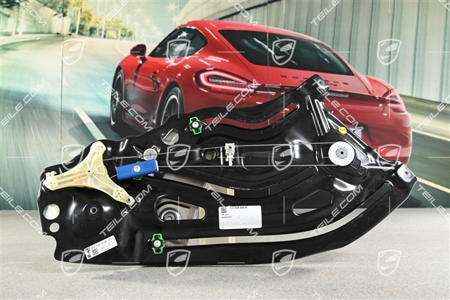 Window lifter for rear quarter glass, Convertible, R