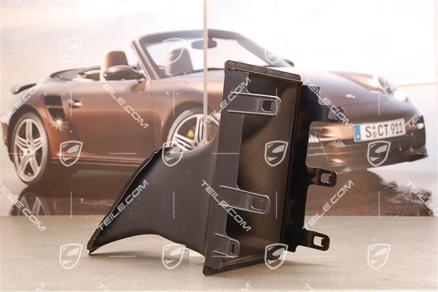 Air duct, upper part, GT2 RS / Turbo Facelift 09-, L Air duct, upper part, GT2 RS / Turbo Facelift 09-, L