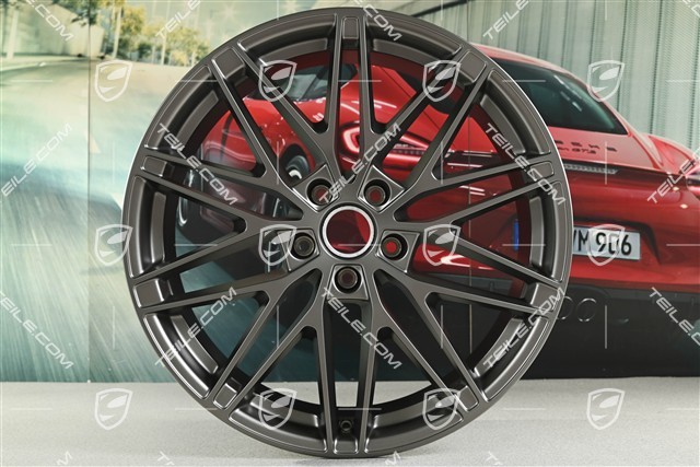 22" Macan RS Spyder Design Felge, 9J x 22 ET29, Turbonite