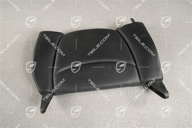 Notsitzrückenlehne / Rücksitz / Rückenlehne, hinten, Kunstleder, schwarz, cabrio, R