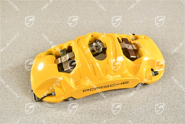 GT4 / GT4 RS, Zacisk przedni PCCB / hamulce ceramiczne, żółty, R
