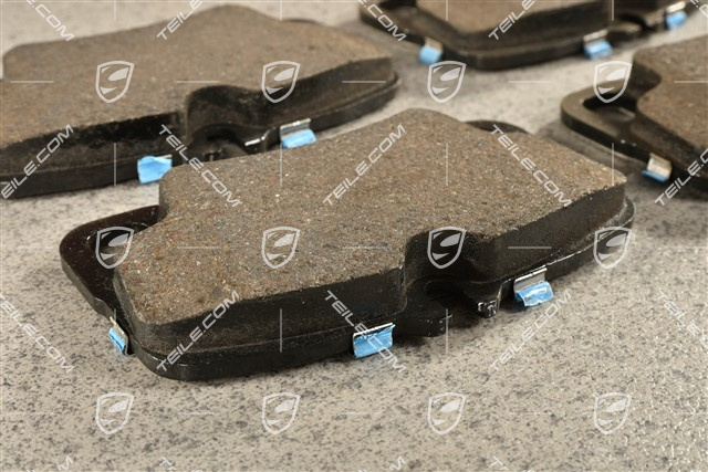 Turbo, PCCB Hamulce ceramiczne komplet klocków hamulcowych (L+R), tył