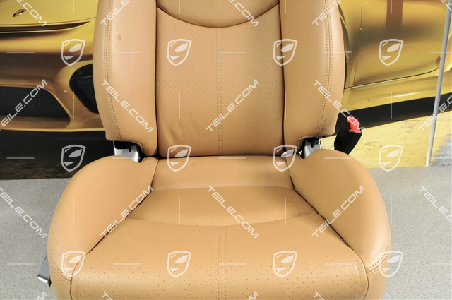 Sport Seat, manual adjustable, leather, heating, Sand beige, R