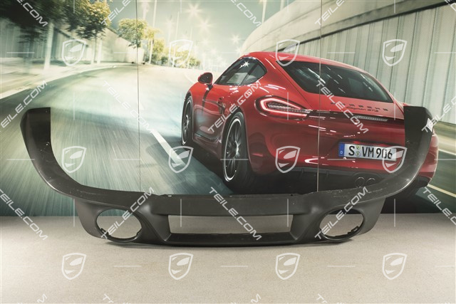 Turbo, Rear bumper lower cover / diffuser