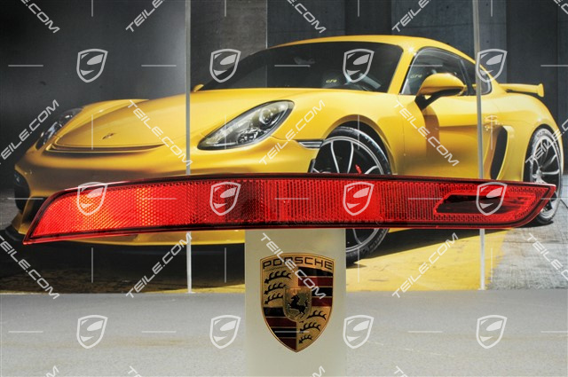 Rear fog light with reflector, L Rear fog light with reflector, L