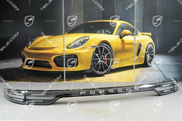 LED tail lights incl. light panel, darkened/black, LEFT+CENTER+RIGHT