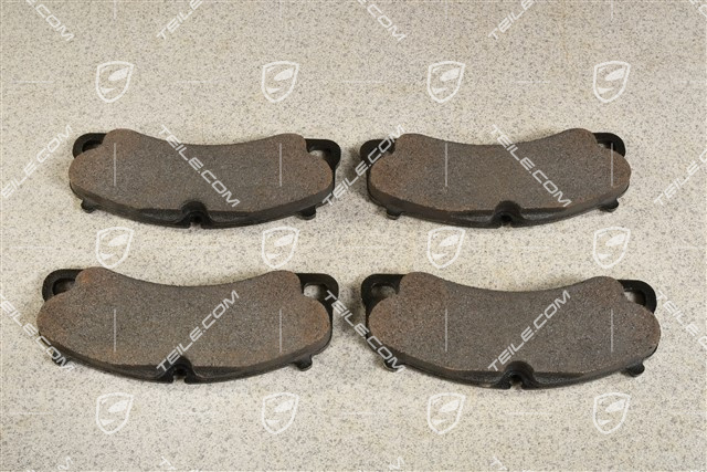 GT3, Brake pads, front, Racing version, L+R