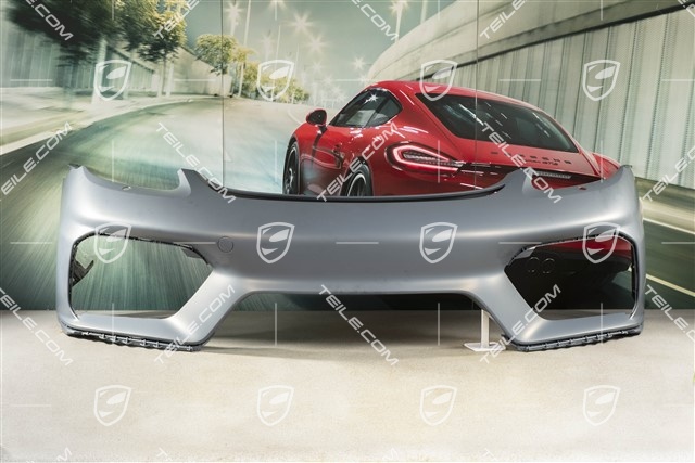Front bumper, Spyder, with headlamp washer