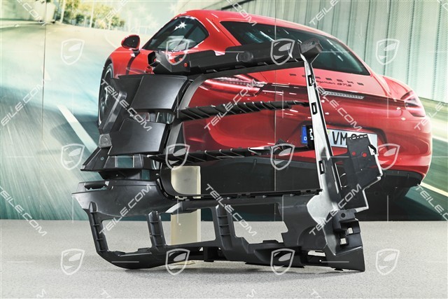 Mounting frame / front bumper grille, lateral, R