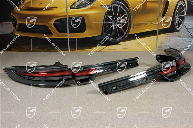 LED tail lights set, incl. light panel, darkened LED tail lights set, incl. light panel, darkened