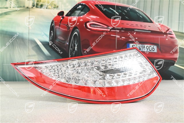 Heckleuchte, Klarglasoptik, LED, Facelift, L