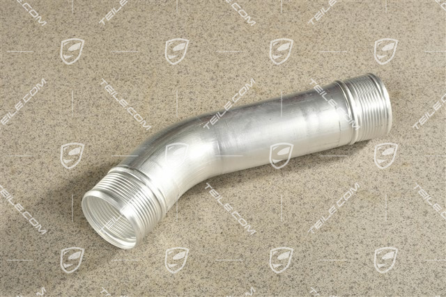Charge air cooling system, pressure pipe, L=R