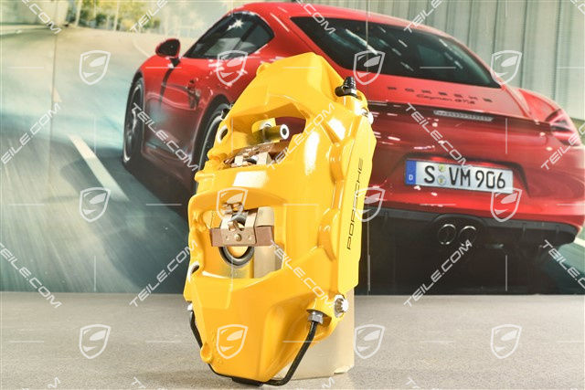 GT3 / GT3 RS, Rear axle brake calliper, PCCB Yellow, L