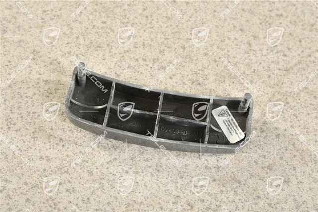 Rear spoiler cover trim, R