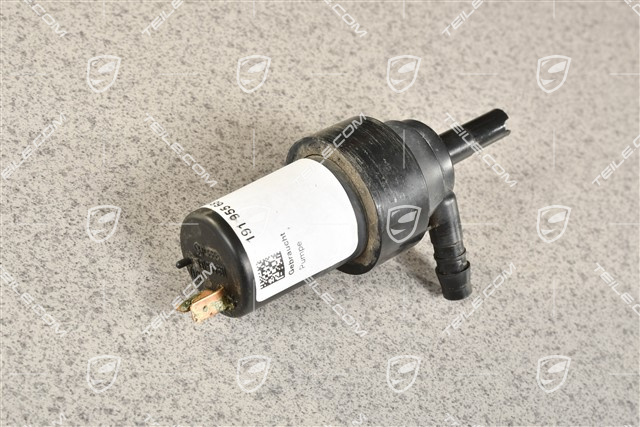 Pump Headlight washer system
