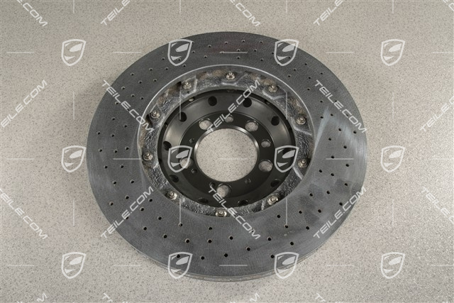PCCB Ceramic Brake disc, front, 390mm, R