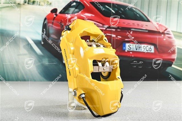 718 Spyder / Spyder RS, Rear axle brake calliper, PCCB Yellow, R