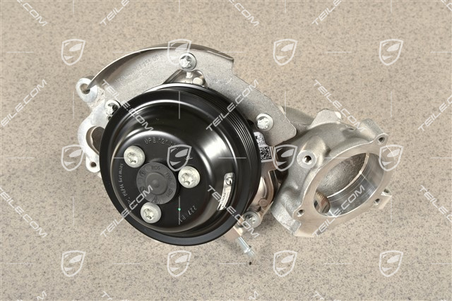 Coolant / water pump complete with pulley