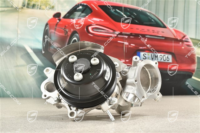 Coolant / water pump complete with pulley