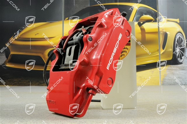 Festsattel, Boxster S / Cayman S, rot, R