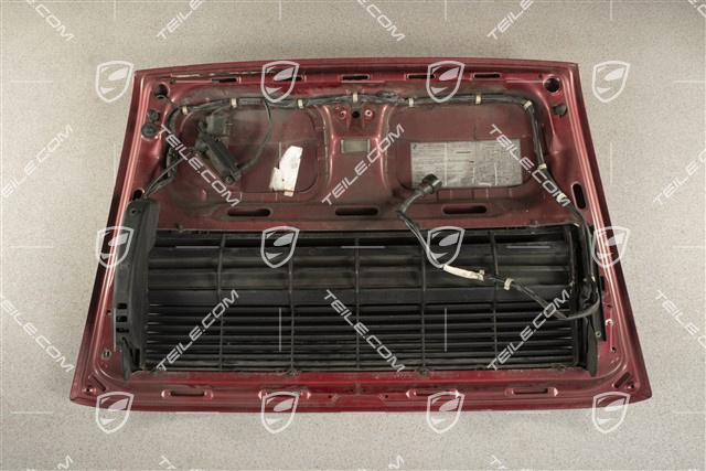 Rear deck lid / engine lid, set, incl. spoiler and spoiler drive