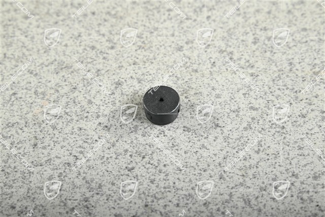 Cap / blind plug, Black Cap / blind plug, Black