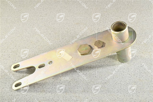Suspension Spring Plate / Rear axle strut L=R