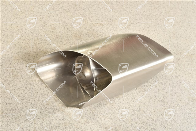 Tailpipe, outer, Panamera Turbo, R