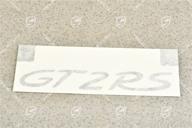 Logo "GT2RS", black mat