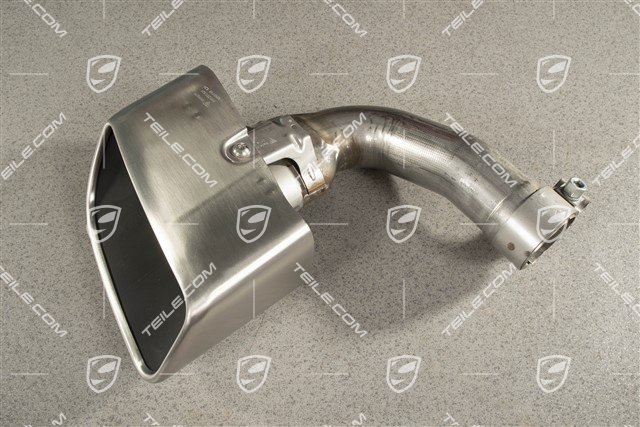 Exhaust system tail pipe, standard tailpipe, 3.0L V6, R