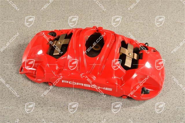 GT4, Front axle brake calliper, Red, R