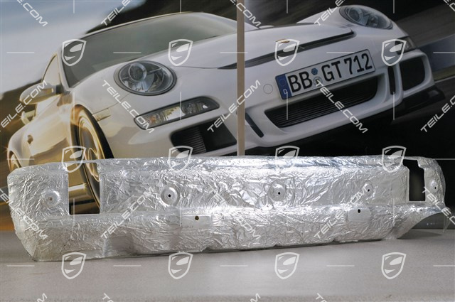 Heat shield, centre, C2, C4, RS, Turbo-Look Heat shield, centre, C2, C4, RS, Turbo-Look