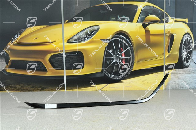 Rear spoiler, R Rear spoiler, R