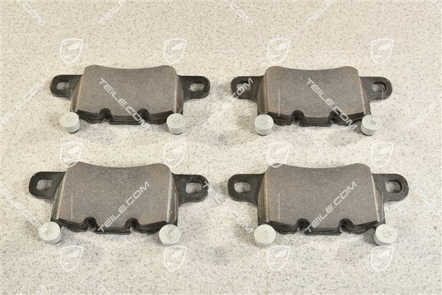 GT3 / GT3RS, Rear brake pad set, PCCB, L+R
