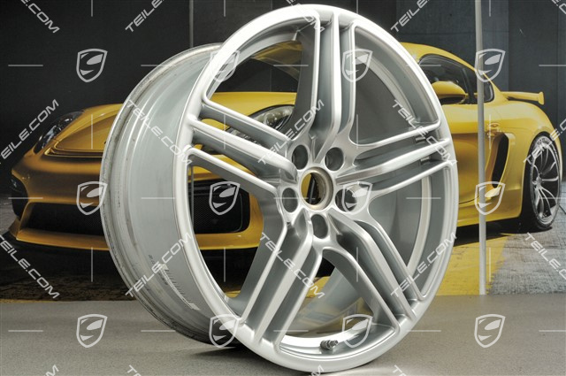 19" Felge Macan Design, 9J x 19 ET21, Brilliantsilber
