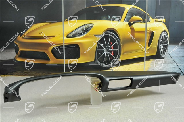 Dashboard lining (console upper part), black leatherette Dashboard lining (console upper part), black leatherette