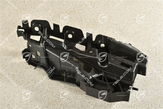 Holding / support rail, front bumper, R