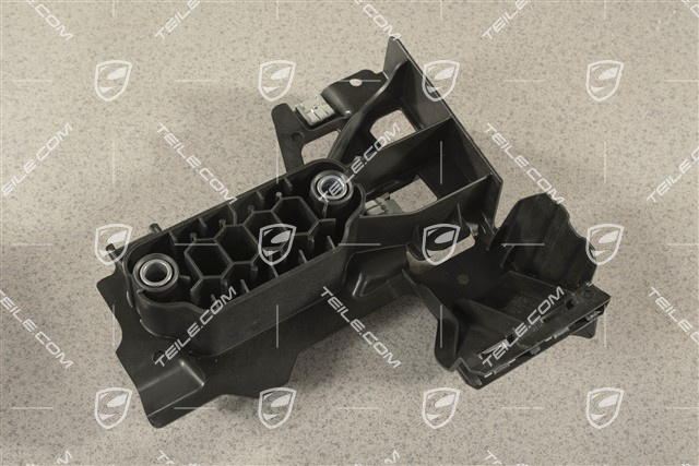 Jacking Bracket / point, front, black, R