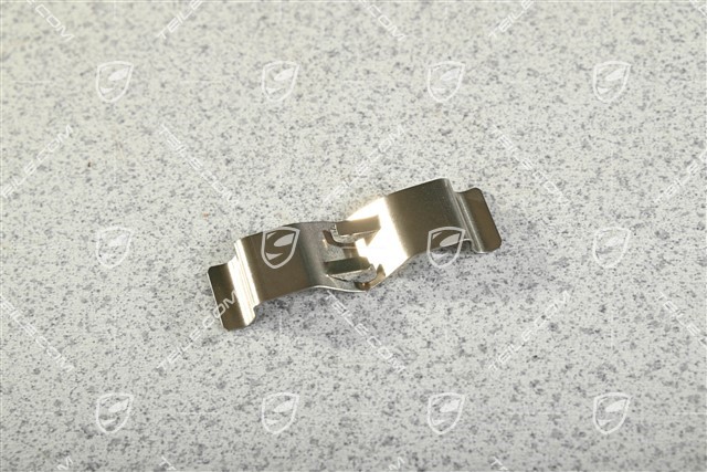 Front axle fixed caliper cable holder